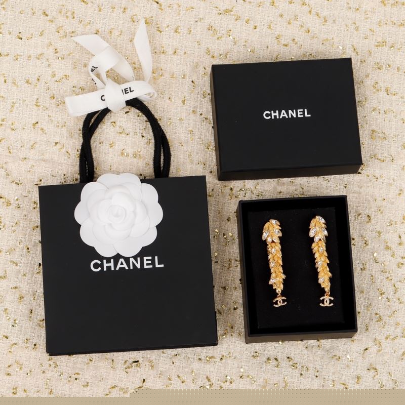 Ch*el earrings